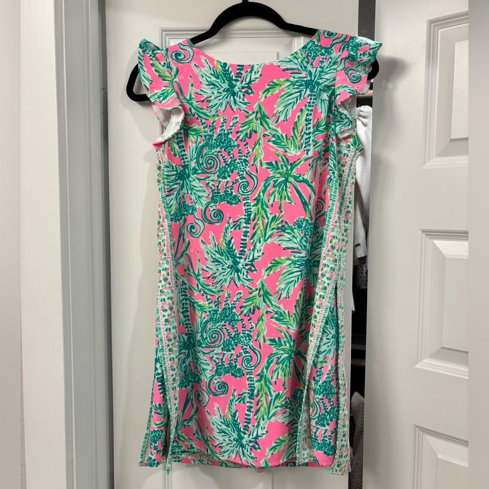 Lilly Pulitzer Adda Shift Romper print Hanging Around